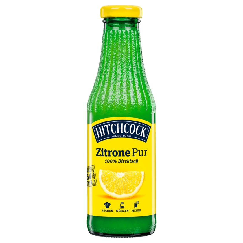 Hitchcock Zitronensaft 100% Direktsaft 0,5l